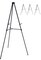Audio-Visual Direct Lightweight Aluminum Telescoping Display Easel, 70 Inches, Black